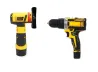 Набір акумуляторного інструменту мініболгарка + шуруповерт 12V (2 акб) Жовтий Одеса
