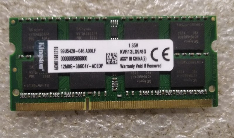 Оперативна пам'ять DDR3L 8GB Київ - зображення 2
