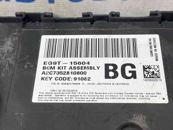 Блок предохранителей Ford Fusion USA 2013-2020 EG9T15604 (Арт. 76508) Киев