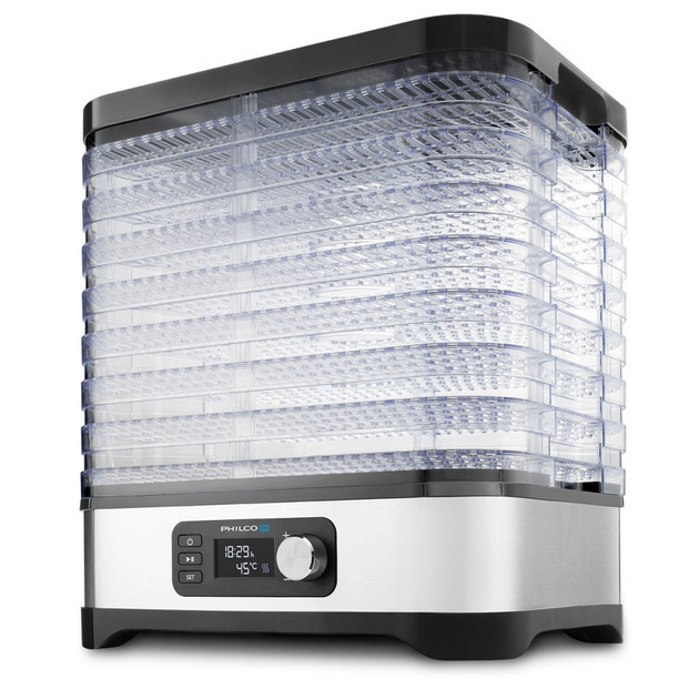 Сушка для овощей и фруктов PhilСo PHFD 5080 400 Вт серая Київ - зображення 1