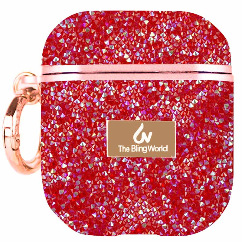 TPU чехол Bling World Rock Diamond для наушников AirPods 1/2 Херсон - зображення 2