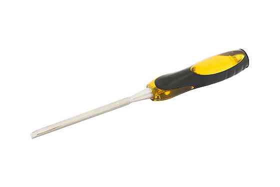 Стамеска ударная MASTERTOOL CrV 6 мм с двухкомпонентной ручкой 14-1506 Харків