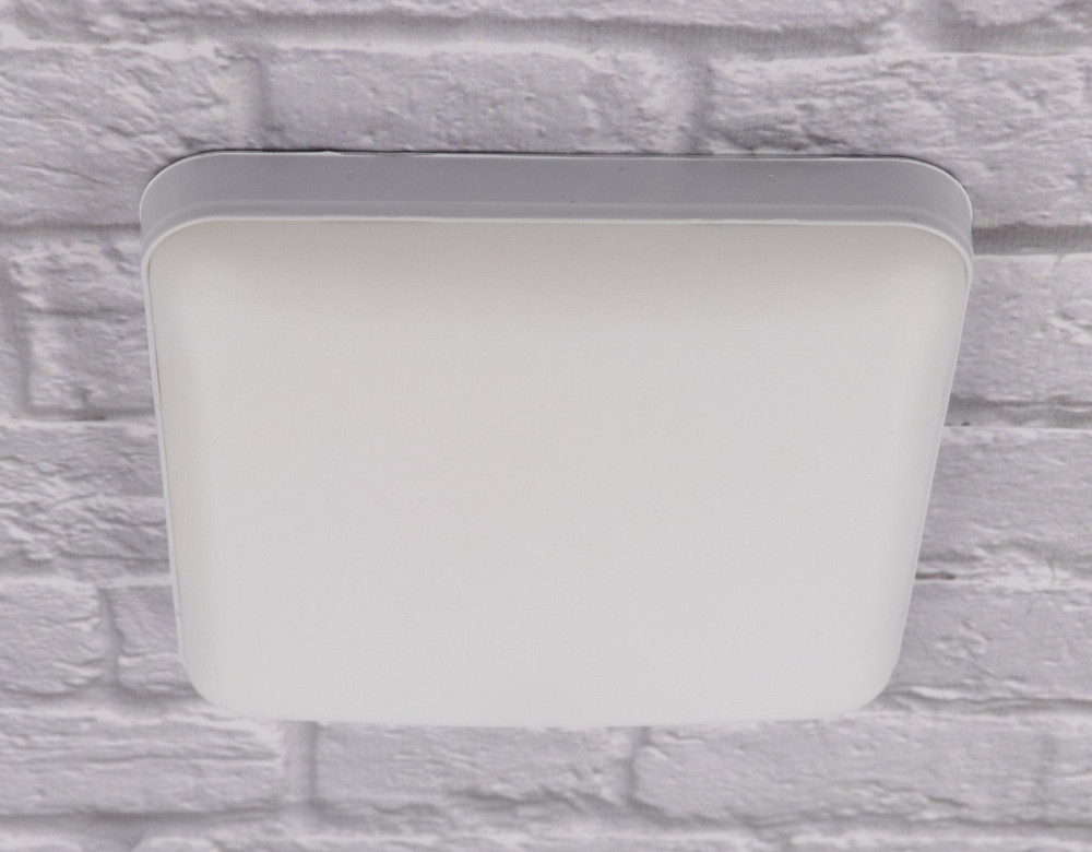 Світильник стельовий LED 18002/18W-sq Білий 3х14х14 см. Київ - зображення 1