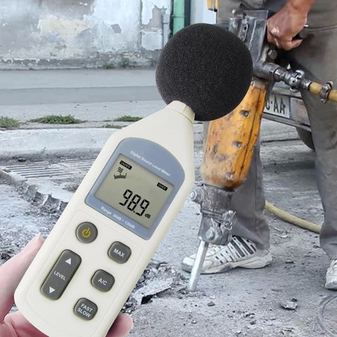 Измеритель уровня шума (шумомер) 30-130 дБ BENETECH GM1357 Харків - зображення 7