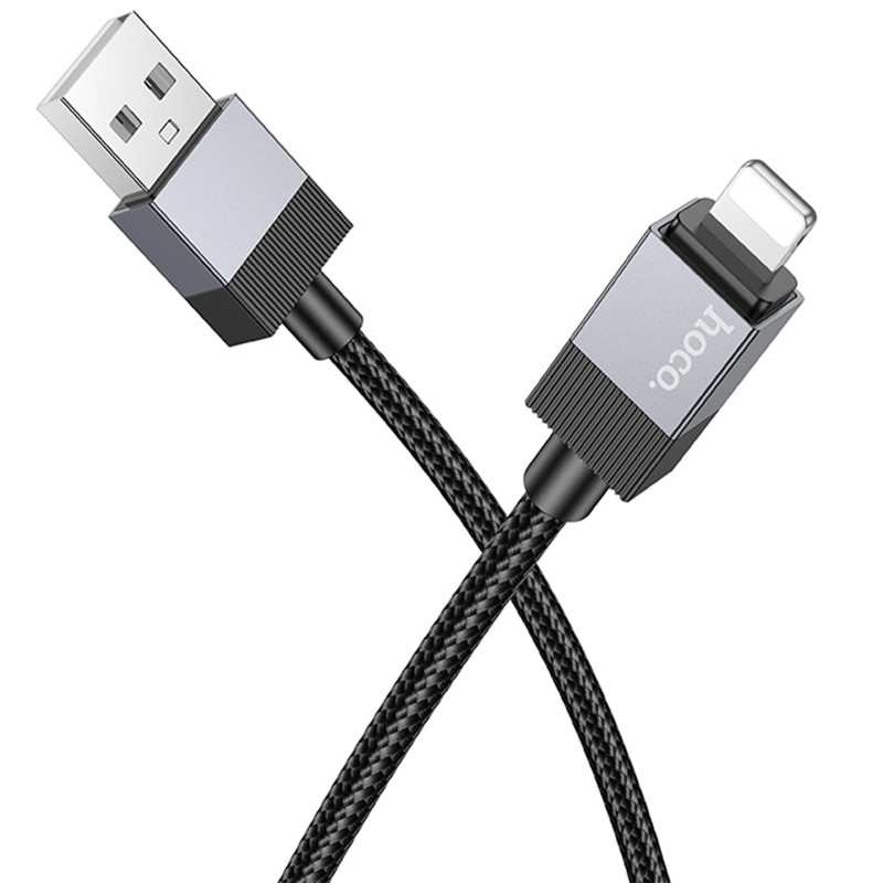Дата кабель Hoco X110 Honorific USB to Lightning 2.4A (1m) Херсон - зображення 2