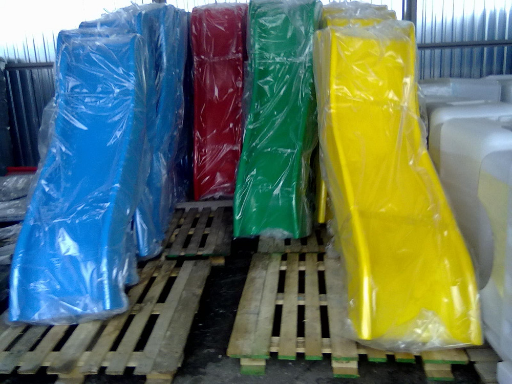 Детская пластиковая горка односкатная 2,6 м Київ - зображення 1