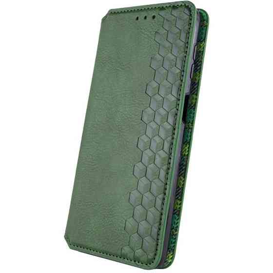 Кожаный чехол-книжка GETMAN Cubic (PU) для Samsung Galaxy A17 5G Херсон