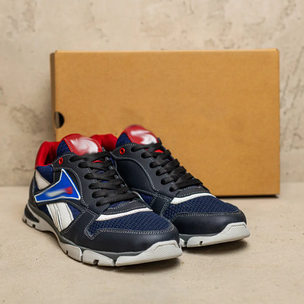 Мужские летние кроссовки сетка Street Style Blue Киев - изображение 6