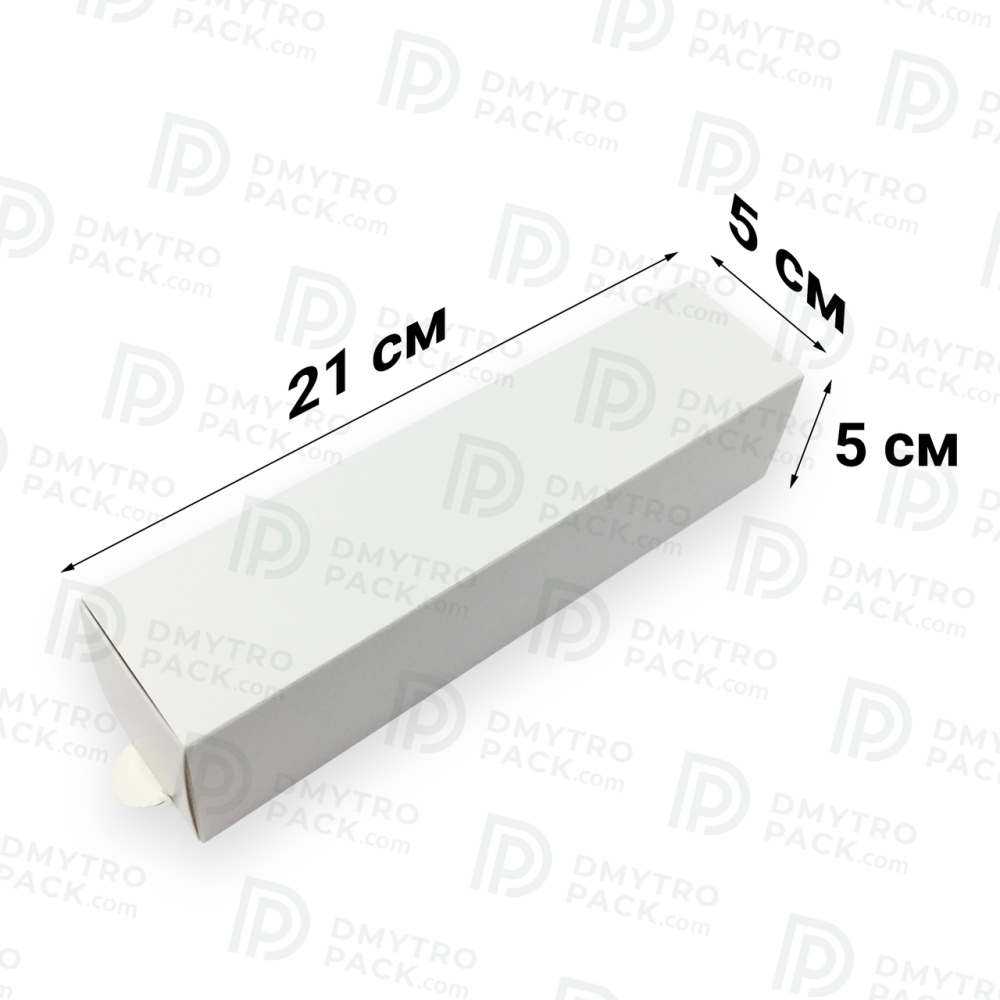 Упаковка для суши 210х50х50 мм из мелованного картона (пенал) Херсон - зображення 6