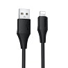 Уценка Дата кабель Hoco X124 Bien silicone USB to Lightning 2.4A (1m) Херсон
