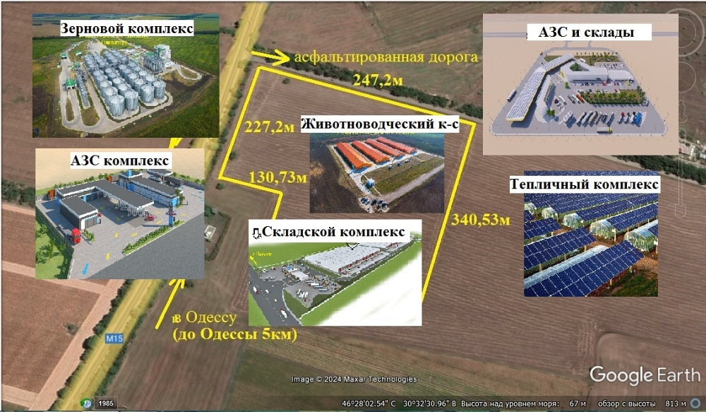 Продам участок 7.27га с фасадом 227м на трассу Одесса-Рени,Измаил - порты на Дунае, 5км от Одессы Одесса - изображение 5