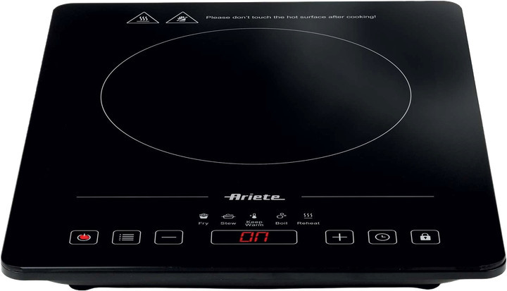 Плита индукционная настольная Ariete ART-1997 2000 Вт черная Київ - зображення 6