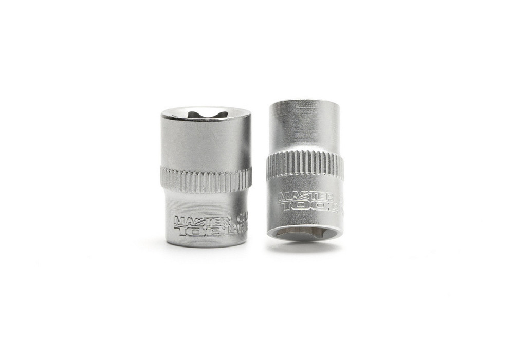 Набор головок торцевых E-TORX MASTERTOOL ¼" E5-E8 ⅜" E10-E16 CrV 9 шт 78-1409 Харьков - изображение 4
