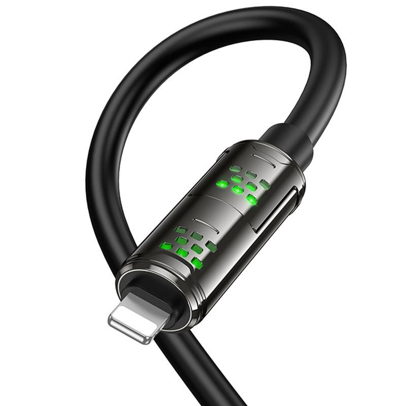 Дата кабель Hoco U143 Joy 4in1 USB to Lightning/Type-C to Type-C 240W (1.2m) Херсон - изображение 6