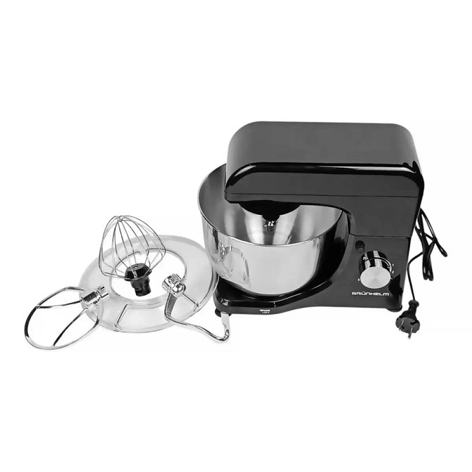 Кухонный комбайн Grunhelm GKM0019B 1500 Вт черный Київ - зображення 7