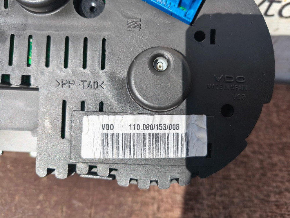 Панель приборов (спидометр) Seat Leon 1.6 бензин 16V 1998-2005 (W01M0920822G) Ковель - изображение 4