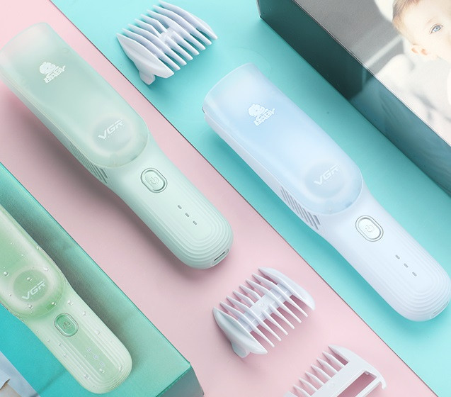 Машинка для стрижки детская VGR V-155 BLUE 5 Вт голубая Киев - изображение 4