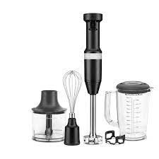 Блендер занурювальний KitchenAid 5KHBV83EBM 180 Вт матовий чорний Киев - изображение 1