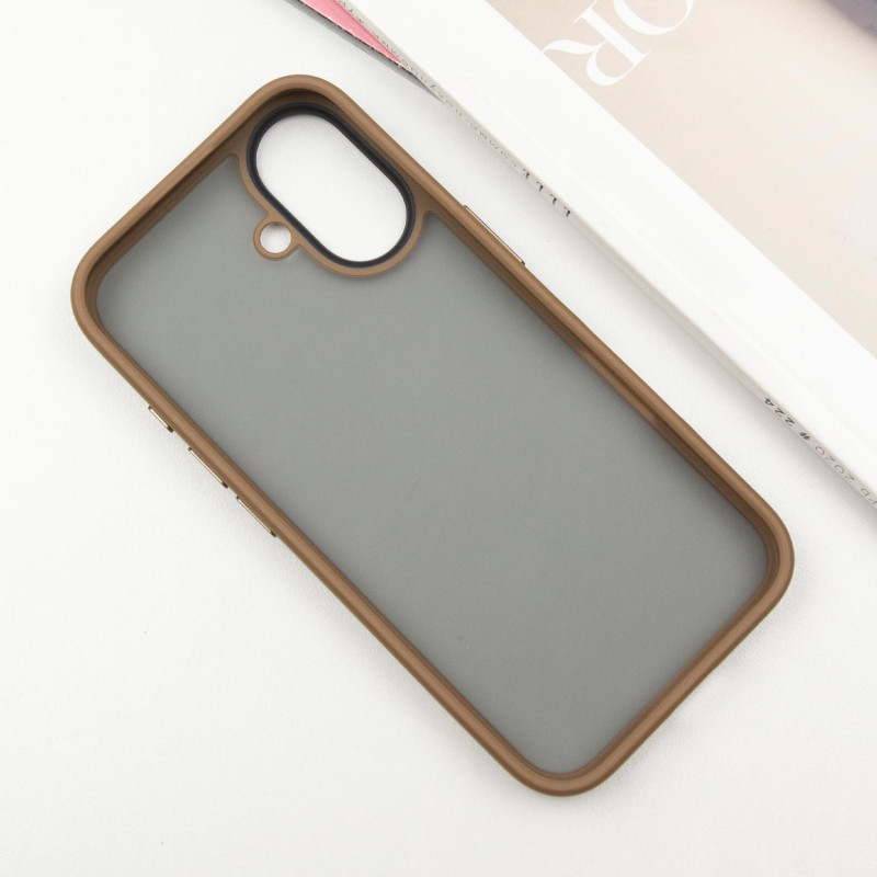 TPU+PC чехол Metal Buttons для Apple iPhone 16 (6.1") Херсон - зображення 10