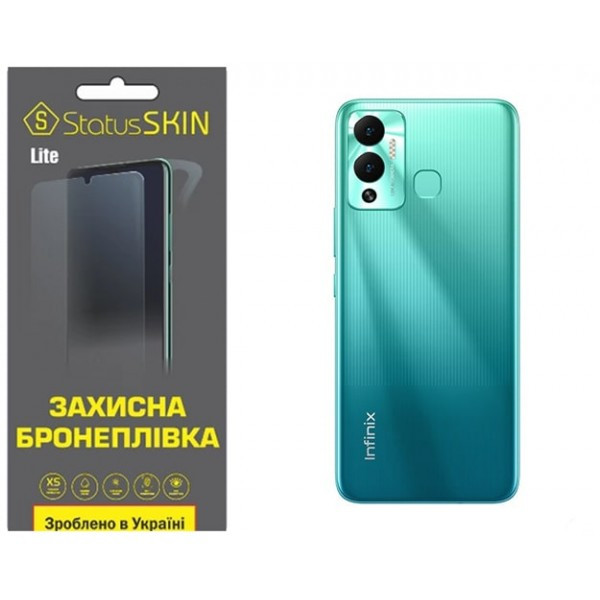 Поліуретанова плівка StatusSKIN Lite на корпус Infinix Hot 12 Play Глянцева (Код товару:31908) Харьков - изображение 2