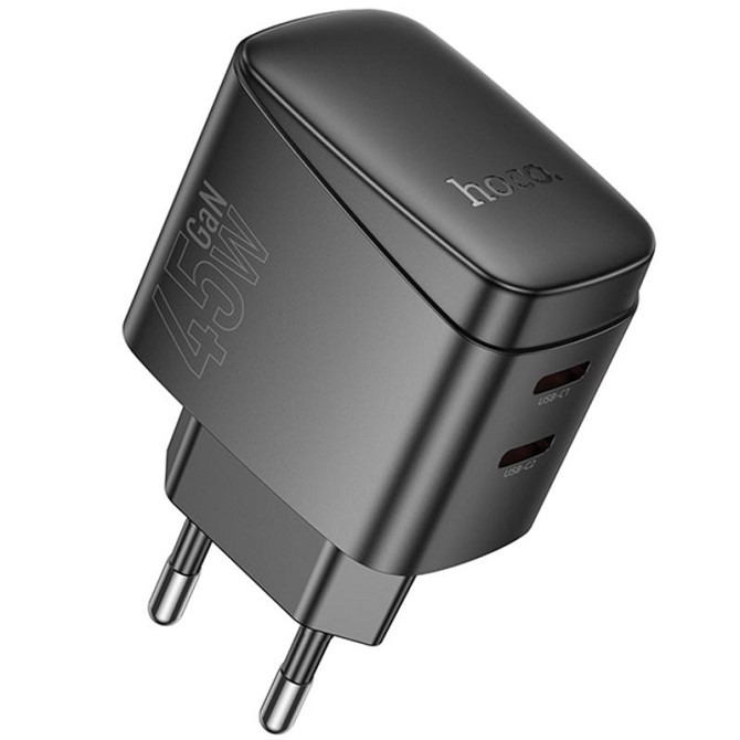 СЗУ Hoco CS62A Bright PD45W (2USB-C) Херсон - зображення 1