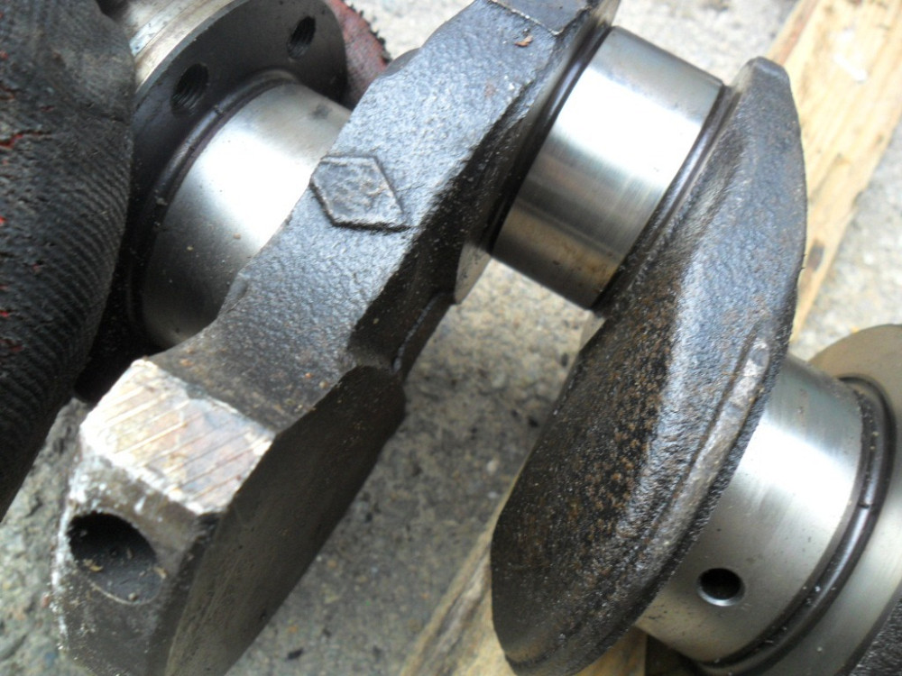 Коленвал Рено, Вольво 1.7, двиг. F2N, F3N, Renault, Volvo B172K, ориг Вінниця - зображення 5