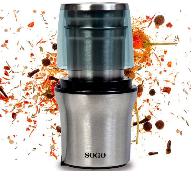 Кофемолка SOGO SS-5230 300 Вт серебристая Киев - изображение 2