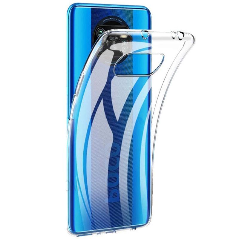 TPU чехол Epic Transparent 1,5mm для Xiaomi Poco X3 NFC / Poco X3 Pro Херсон - изображение 2