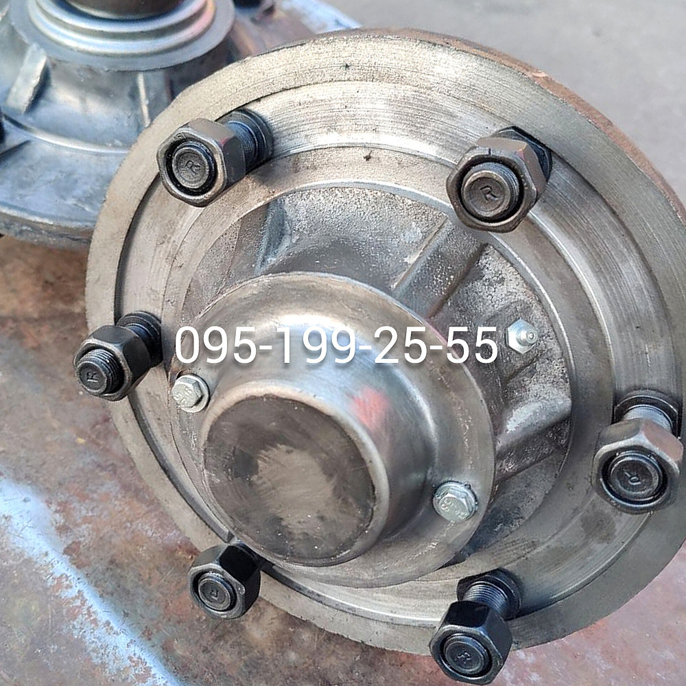 Піввісь сівалки; маточина 6×205мм (під диск R-15.3); маточина сівалки Днепр - изображение 2