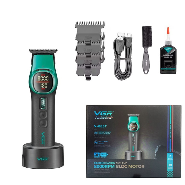 Триммер VGR V-885T GREEN зеленый Киев - изображение 1