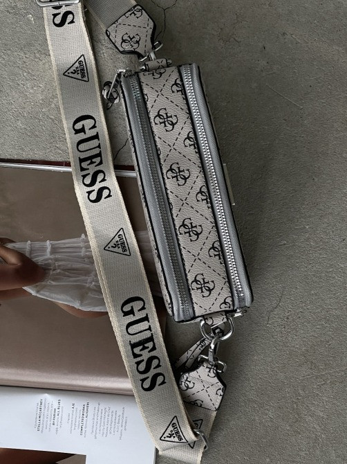 Модные сумки 2026 через плечо Guess сумка гесс женская AN158 Житомир - изображение 5