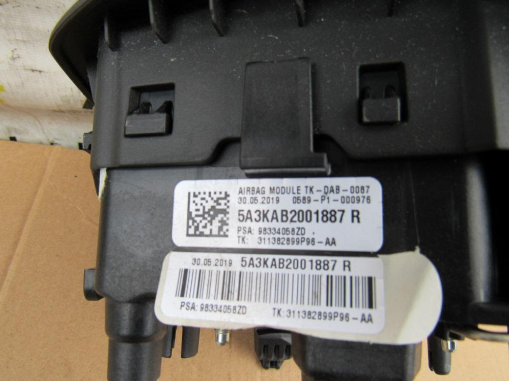 Подушка безопасности водителя AirBag Opel Vivaro III 2019-2023 Ковель - зображення 1