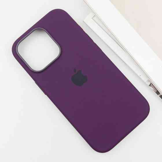 Чехол Silicone case (AAA) with Magsafe and Animation (button) для Apple iPhone 16 Pro Max (6.9") Херсон