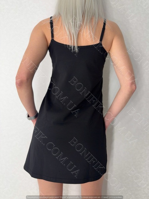 Женская ночная сорочка на тонкой бретели "Flirty" (арт. LDK 112/45/01) Кривий Ріг - зображення 3