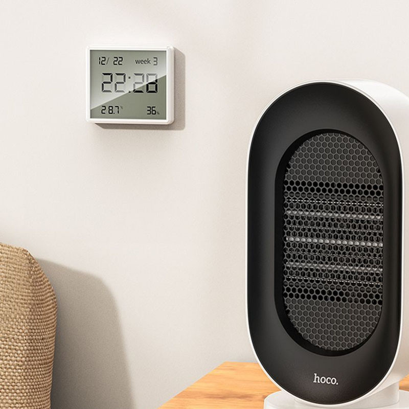 Электронный термогигрометр + часы Hoco HX41 5in1 Indoor Херсон - изображение 5