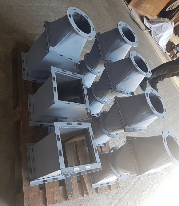 Koлeнa квaдpaтныe 300х300 зернопровода , самотечное оборудование Киев - изображение 7