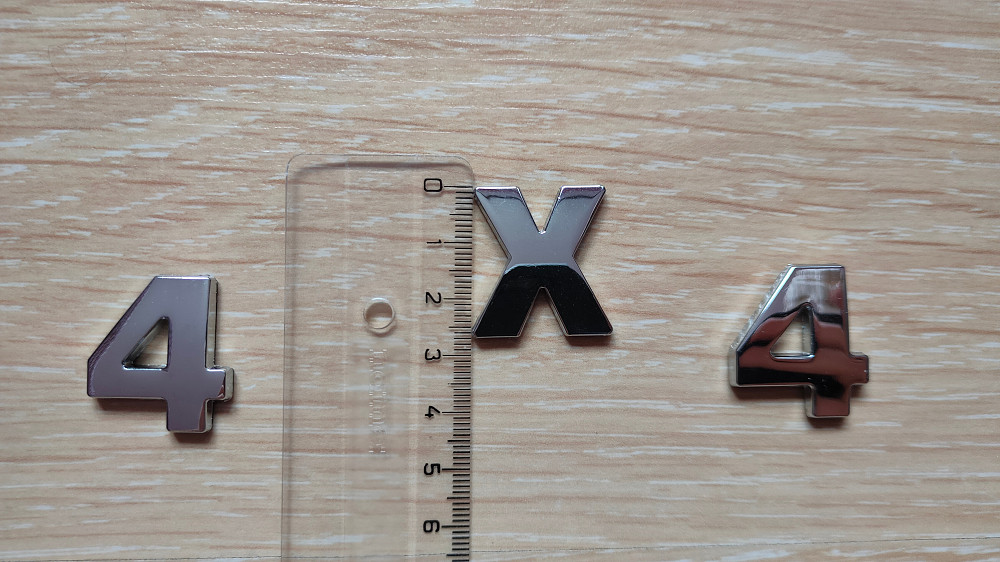 Металлические цифры 4х4 на кузов авто не ржавеют Борисполь - изображение 7