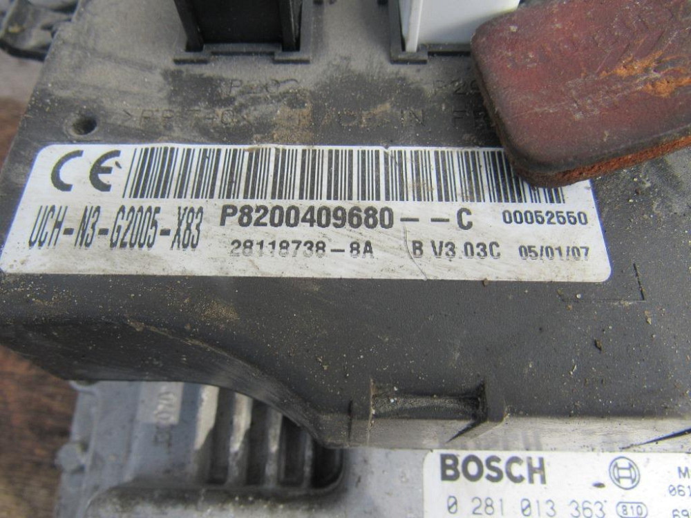 Блок управления двигателем Opel Vivaro 2.5 DCI 2007-2010 (0281013363) Ковель - изображение 4