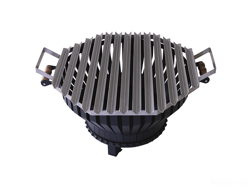 Костровая чаша из стали с аргентинской решеткой гриль  Smoke House Харків - зображення 12