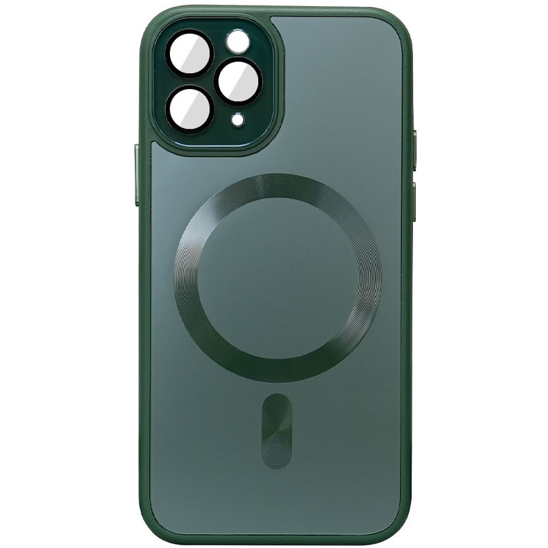 Чехол TPU+Glass Sapphire Midnight with Magnetic Fit для Apple iPhone 15 Pro (6.1") Херсон - изображение 1
