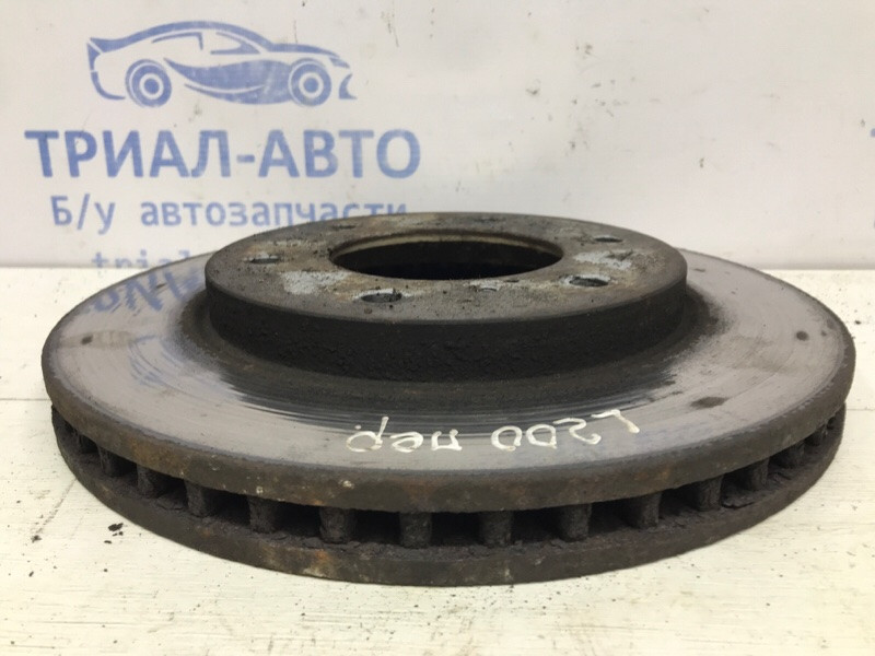 Диск тормозной передний Mitsubishi L200 KB 2.5 ДИЗЕЛЬ 4D56U 2006 (б/у) Київ - зображення 3