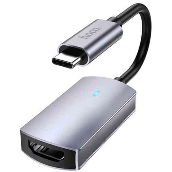 Адаптер Hoco UA20 Type-C to HDTV Metal Gray (Код товару:42137) Харьков