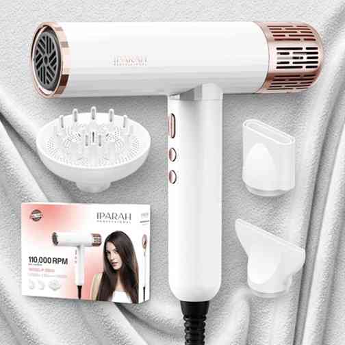 Фен IPARAH P-385W WHITE 1900 Вт белый Київ