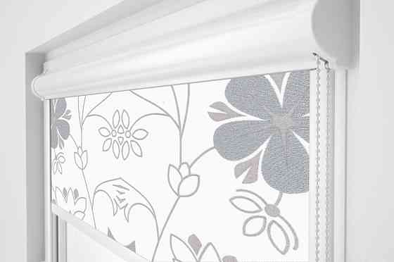 Рулонна штора Rolets Квіти 2-52732-700 70x170 см закритого типу Біла Київ