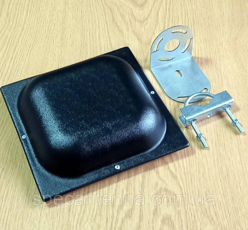 Антенна панельная 1610-2900 МГц 2х12-18 дБ 50 Вт AM-17В, цвет черный Дніпро - зображення 2