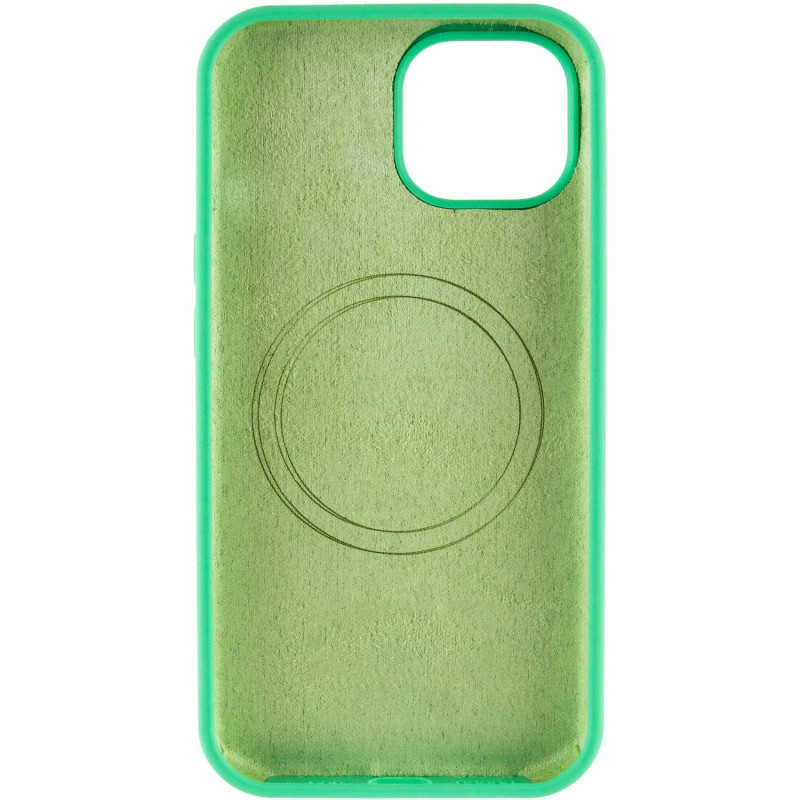 Чехол Silicone Case Full Protective (AA) NO LOGO with MagSafe для Apple iPhone 13 (6.1") Херсон - изображение 3