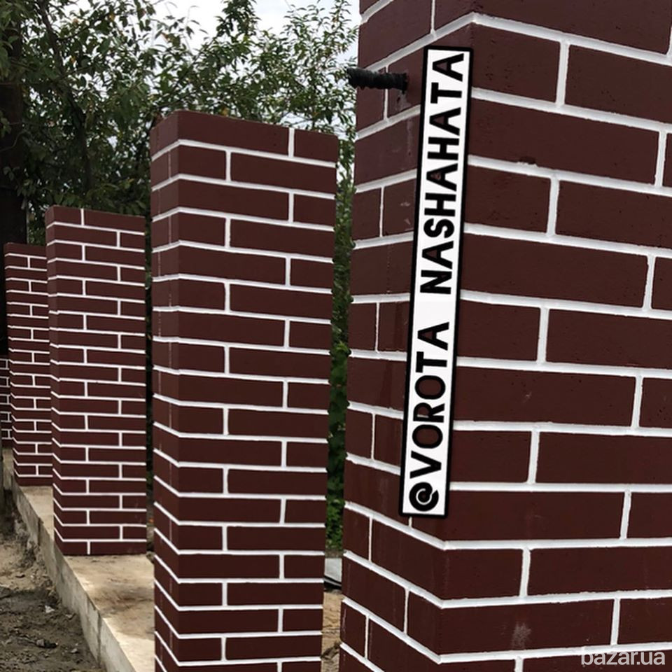 Клінкерна цегла у форматі суцільних стовпів від виробника. Білгород-Дністровський, Одеська. Белгород-Днестровский - изображение 5