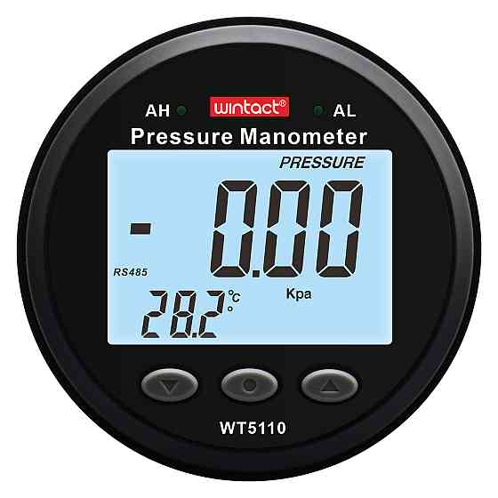 Цифровой дифференциальный манометр, интерфейс RS485, ±50 кПа WINTACT WT5110-50KPA Харьков