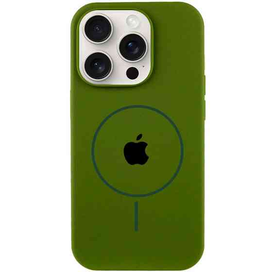 Чехол Silicone Case Full Protective (AA) with MagSafe для Apple iPhone 12 Pro / 12 (6.1") Херсон