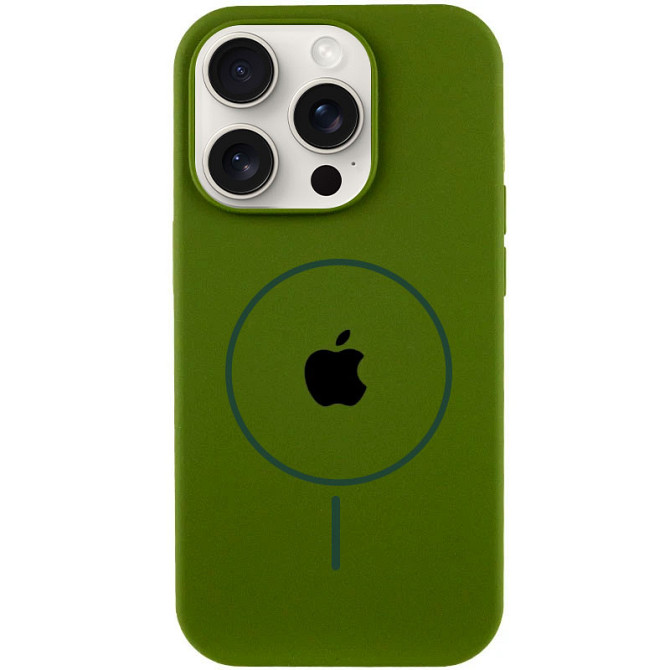 Чехол Silicone Case Full Protective (AA) with MagSafe для Apple iPhone 12 Pro / 12 (6.1") Херсон - изображение 1